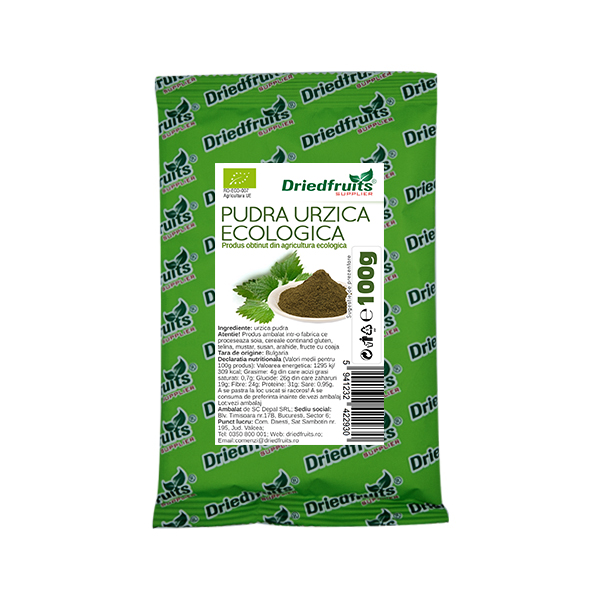 Urzica pudra BIO Driedfruits – 100 g Dried Fruits Condimente & Legume Uscate